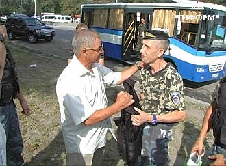 Мобілізовані вишнівчани вирушають у зону АТО