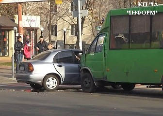 ДТП за участі маршрутних таксі
