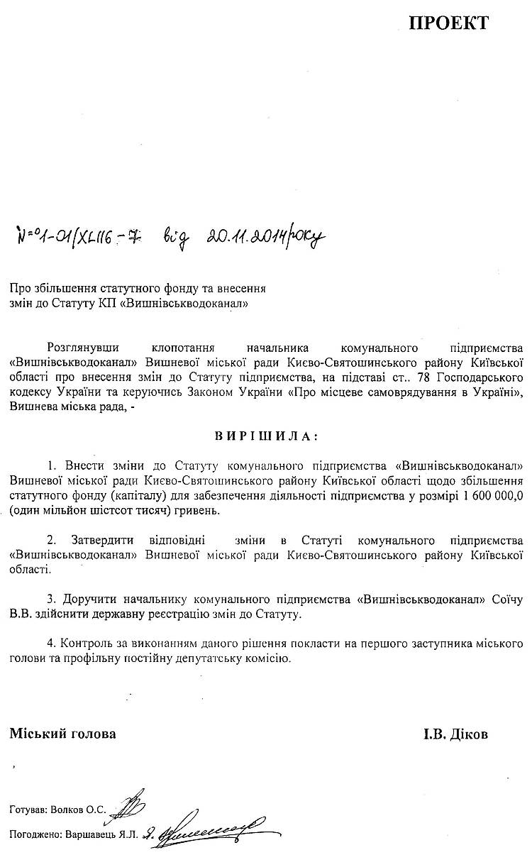 Проекти рішень XLII сесії