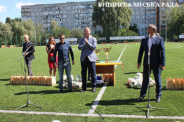 КП «Спортивний клуб «Вишневе» приймав учасників футбольного турніру «Артек: за світ без війни»