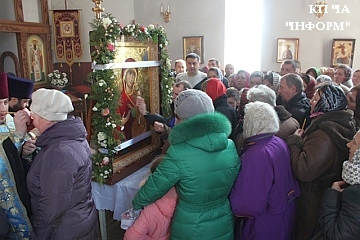 У Вишневому відбулась Хресна хода з Чудотворним Образом Іверської Ікони Божої Матері