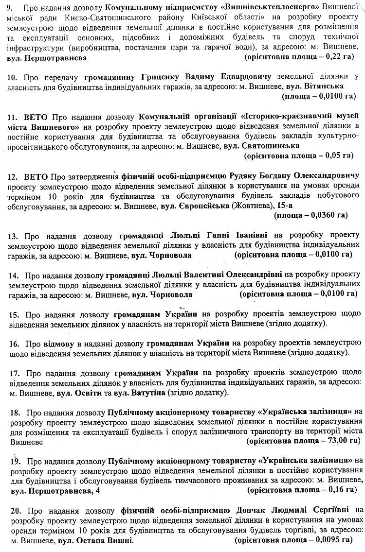Розпорядження №1\08-46 від 16 березня 2018 р. Про скликання чергової XХVIІІ сесії Вишневої міської ради VIІ скликання