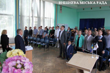 XXI чергова сесія Вишневої міської ради VII скликання пройшла конструктивно
