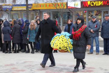 100 років Соборності України відзначили у Вишневому 