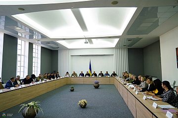 Робоча нарада в Київській обласній військовій адміністрації