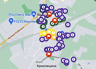 ОНОВЛЕНА карта укриттів