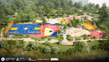 У Вишневому побудують «Активний парк» — сучасний простір для спорту, відпочинку та згуртованості громади