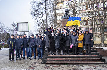 У Вишневій міській громаді відзначили День Соборності України.