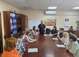 Проведення заходу з представником поліції в межах програми «Ти як?»