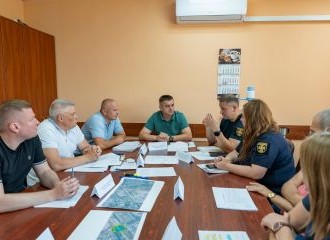 Штабні тренування на випадок виникнення надзвичайної ситуації 